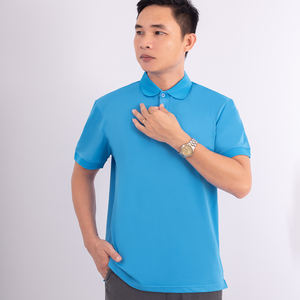 Polo unisexe TShirt respirant, tissu extensible, logo gratuit idéal pour la salle de sport, l'uniforme de bureau et la promotion - Product Image 3