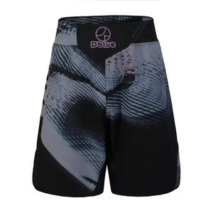 2025 Best-seller en gros Sublimation personnalisée haut de gamme tissu léger fendu séchage rapide complet imprimé course Mma Bjj Shorts - Product Image 1