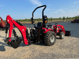 Mini tractor agrícola TYM T25 de precio económico con cargador frontal y trasero, 24HP, 4x4, en venta. - Product Image 5