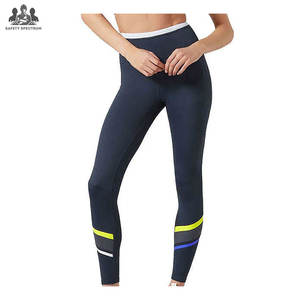 กางเกงโยคะผ้าแห้งเร็ว ระบายอากาศได้ดี ยืดหยุ่น กระชับ เก็บทรงสวย น้ำหนักเบา เป็นมิตรกับสิ่งแวดล้อม เอวยางยืด  ขายส่ง/สั่งทำได้  กระชับหน้าท้องระดับกลาง - Product Image 5