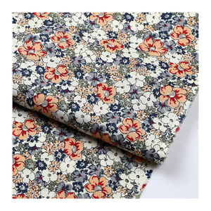 Calico Cotton <strong>Lawn</strong> Cotton Liberty London Floral Printed Poplin Textile 100% Cotton Printed <strong>Fabric</strong> for Garments - Product Image 4