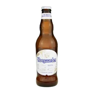 Hoegaarden, белое пиво, распродажа, Hoegaarden, белая пивная бутылка