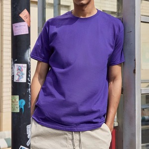 XS-6XL เสื้อยืดผ้าฝ้าย100แขนสั้นผู้ชาย, เสื้อยืดลำลองสีพื้นเสื้อยืดแฟชั่นธรรมดาสำหรับฤดูร้อน - Product Image 4