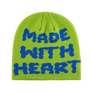 Gorro de punto de jacquard cálido de invierno del fabricante personalizado Y2K, gorro forrado de seda con puños de satén para ropa de playa - Product Image 3