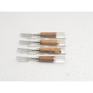 Artesanía Mini cuchillo cortador juego de cocina cuchillo de queso inoxidable resina Metal herramientas acero café comida colorido Hotel desierto - Product Image 5