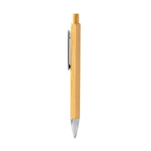 Penna a Sfera in Bambù Personalizzata Glip, Gadget Promozionale - Product Image 2