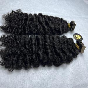 Extensions de cheveux humains bruts non traités 100% naturels, bouclés birmans, super double drawn, à bandes adhésives sans couture, prix de gros, du Vietnam - Product Image 2