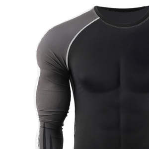 Rash Guard de Fitness Uni Personnalisable avec Logo, Haute Qualité, Vente en Gros, Services OEM, Imprimé à Manches Longues MMA pour Hommes, Rash Guards OEM - Product Image 5