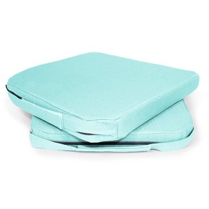 Set di Cuscini Decorativi in Lino e Bambù 42x40x36x4cm, Cuscini Ergonomici con Cucitura a Motivo Solido per Sedie, Divani e Sala da Pranzo - Product Image 1