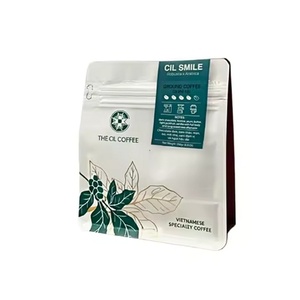 Café Signature Autorizado Fusion CIL Roastery SCA Orgánico Tostado Medio Oscuro Arábica Vietnam Bolsa Completa para Cadenas de Cafeterías Globales - Product Image 1