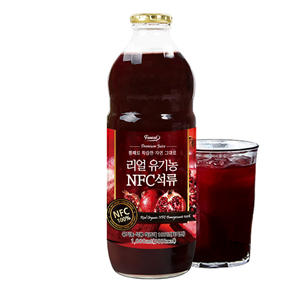 Jugo de Granada Orgánico Funeat Más Vendido, 100% NFC, Recién Exprimido, Botella de 1000 ml, Disfrutado por Toda la Familia, OEM - Product Image 1