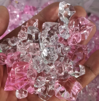 Cubes de glace en agate simulée, petites pierres précieuses mélangées, glace pilée en acrylique, accessoires de photographie, accessoires de bijouterie DIY