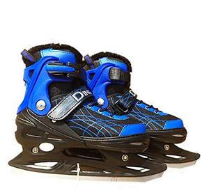 Patines de Hielo Ajustables para Niños y Adultos, Patines de Hockey sobre Hielo para Principiantes con Cuchilla Reforzada para Entrenamiento - Product Image 1