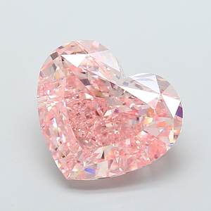 Diamant rose intense fantaisie de 10 carats VS2 cultivé en laboratoire - Product Image 1