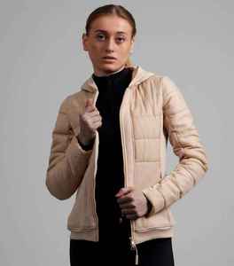 Chaqueta de Equitación de Invierno para Mujer, Ropa Ecuestre, Tejido Elástico Transpirable, Cálida, Cómoda, Duradera, Logotipo Personalizado - Product Image 4