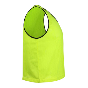 Fabricante profesional hecho Chaleco de entrenamiento de malla de fútbol 100% poliéster transpirable entrenamiento deportivo Baberos de fútbol para hombres - Product Image 2