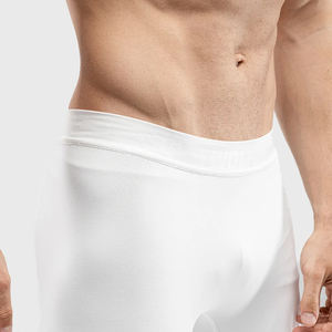 Leggings de fitness pour hommes Respirant Séchage rapide Fermeture à cordon Longueur intégrale Haute qualité Rehaussement des fesses Spandex/Nylon/Coton - Product Image 6