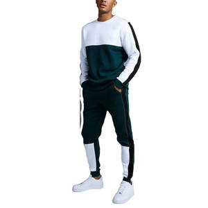 Venta al por mayor Casual de moda ligero hombres chándal de alta calidad último diseño deportes algodón poliéster hombres chándal - Product Image 5