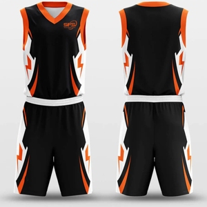Uniforme de Baloncesto Transpirable Personalizado SFS-BU-007, Diseño Sublimado Único, Opciones de Tallas Grandes, Conjuntos de Baloncesto Personalizados - Product Image 4