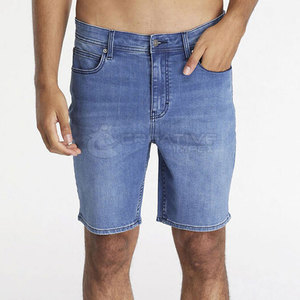 Pantalones cortos vaqueros personalizados para hombre, servicio OEM al por mayor, nueva llegada, pantalones cortos vaqueros para hombre con etiqueta privada - Product Image 5