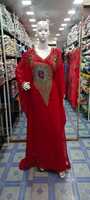 Magnifique caftan marocain 2022, robe traditionnelle musulmane avec travail manuel, nouveau design avec des perles de pierre