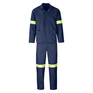 Safety Flame Resistant Cotton Nylon 107 Working Coverall Working Suit Safety Coverall <b>Reflective</b> <b>Tape</b> <b>Reflective</b> Clothing - Product Image 2