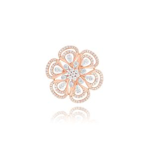 Anillo de Compromiso con Diamante Rosa de Laboratorio de 2 Quilates, Diseño Moderno, Oro Sólido de 18K, Ecológico, Personalizable, de Lujo para Bodas y Fiestas - Product Image 5