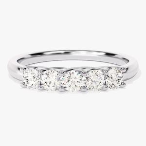 Anillo de Moissanita Ovalado Único de Goldstones, Plata de Ley 925, Joyería Fina, Anillo de Boda de Moissanita, Anillo de Diamantes al por Mayor - Product Image 4