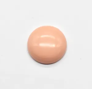 Pink Opal Rounds Calibrated Cabochons 6 MM Loose Gemstone Cabochon For Jewelry Making Lab Created pink opal