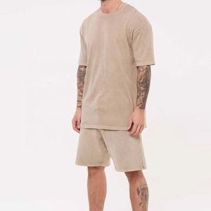 Temporada de verano superventas al por mayor pantalones cortos de colores personalizados conjunto de Hombres hechos en impuestos industrias conjunto mejor precio - Product Image 6