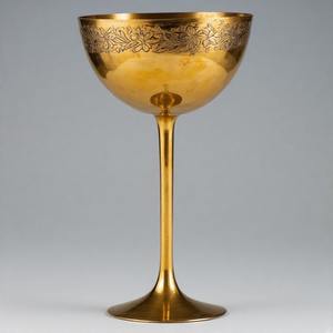 GracefulVine santificado Glory Vintage cáliz de vino adornado copa de latón religioso Ideal para altares de iglesia y ofrendas espirituales - Product Image 4