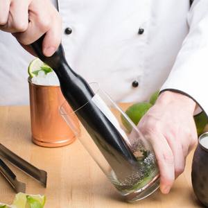 Muddler de Cócteles de Madera Maciza Premium, Herramienta de Barra Ergonómica y Resistente para Triturar Hierbas, Frutas y Preparar Bebidas Perfectas - Product Image 2