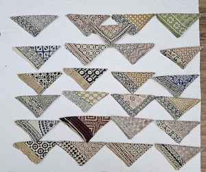 Pañuelo de Algodón Orgánico Estampado a Mano con Diseño Paisley de la India - Product Image 3