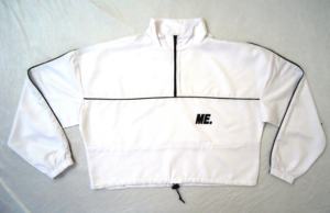 เสื้อแจ็กเก็ตกันลมไนล่อนกันน้ำมีกระดุมแบบลำลองสำหรับผู้หญิงเสื้อโค้ทพิมพ์โลโก้ได้ตามต้องการ - Product Image 4