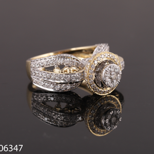แหวนหมั้น D'VINS JEWELS ทองคำ 14K สีโรสโกลด์ เพชรเลี้ยงในห้องปฏิบัติการทรงกลมเจียระไนแบบบริลเลียนท์ ได้รับการรับรอง ดีไซน์หรูหราสำหรับงานแต่งงาน - Product Image 5