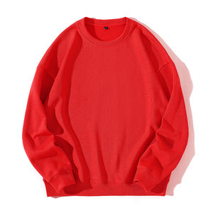 Sudadera unisex con logotipo personalizado para hombre, sudaderas con capucha de cuello redondo impermeables y antiretráctiles a la moda con sudaderas con capucha de estilo liso - Product Image 2