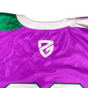 เสื้อเจอร์ซีย์ฟุตบอลอเมริกันสำหรับผู้ชายผ้าโพลีเอสเตอร์100% ผลิตจากวัสดุคุณภาพดี - Product Image 6