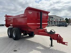 Premium Quality 4x4 Farm Dump <b>Trailer</b> Hydraulic Tipping Self-Dumping <b>Trailer</b> 3 Ton Capacity for <b>Tractors</b> In Stock - Product Image 6