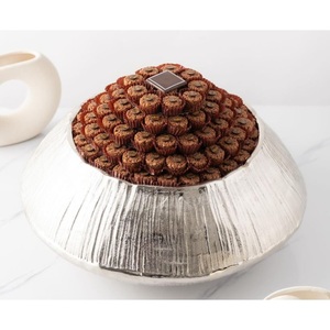 Finest Quality Handmade Silver Metal Chocolate Bowl Luxury Dining Accessory For Hotel Ware Dessert Holder <b>Sweets</b> Serving Bowl - Product Image 5