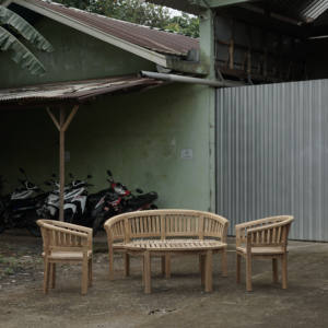 Curver-Banco de madera extragrueso de 3 plazas, teca sólida, Patio, Hotel, jardín al aire libre de lujo, Japón, China, Vietnam, Tailandia, Burma, barato - Product Image 2