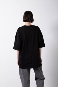 Camiseta de Diseño Personalizado con Hombros Caídos 2023 Premium 100% Algodón Casual para Hombre y Mujer al por Mayor con Estampado Grande 180-200 GSM Tejida - Product Image 3