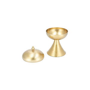 Top Seller Under Glazed Fine Quality Acero inoxidable Oro y plata Tuerca de chocolate y cuencos de dátiles - Product Image 2