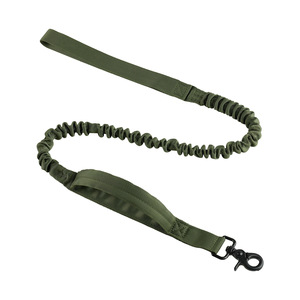 Tali leher anjing taktis empuk tahan ledakan dengan Set Harness dada tali tebal nilon anjing ukuran sedang dengan pita - Product Image 6