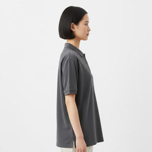 Polo pour femmes Sportswear Quick Dry Breathable Short Sleeve Top for Gym Training Fitness Casual Summer Wear - Product Image 3