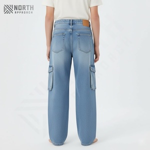 Nuevos Jeans de Mezclilla Personalizados de Alta Calidad para Hombre, Primavera-Otoño, Estilo Casual Recto con Lavado Claro Desgastado, 2025 - Product Image 2
