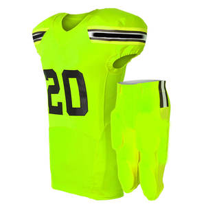 Uniforme de Fútbol Americano para Hombre de Alta Calidad, Impresión Digital por Sublimación, Tallas Grandes, Diseño Personalizable, Material Transpirable - Product Image 1