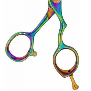 Ciseaux professionnels de coupe de cheveux à lame droite en acier inoxydable avec fourniture de beauté à pointe pointue pour barbiers et stylistes - Product Image 4