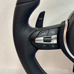 Volant en <span class=keywords><strong>cuir</strong></span> Aftermarket avec vibrations pour BMW M2 M3 M4 M5 M8 F48 F49 F39 F25 F26 F15 F16 F87 F80 F82 F83 F90 - Product Image 3