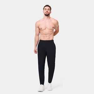 Athletic Casual Woolen Gym Joggers Men's Running Sweatpants Slim Fit Quick Drying Breathable Polyester/Cotton - Product Image 2