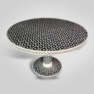 Mesa de centro con incrustaciones de hueso sólido nórdico moderno, decoración del hogar, sala de estar en línea, comedor, cocina, uso de Material plástico, bajo MOQ para dormitorio - Product Image 6